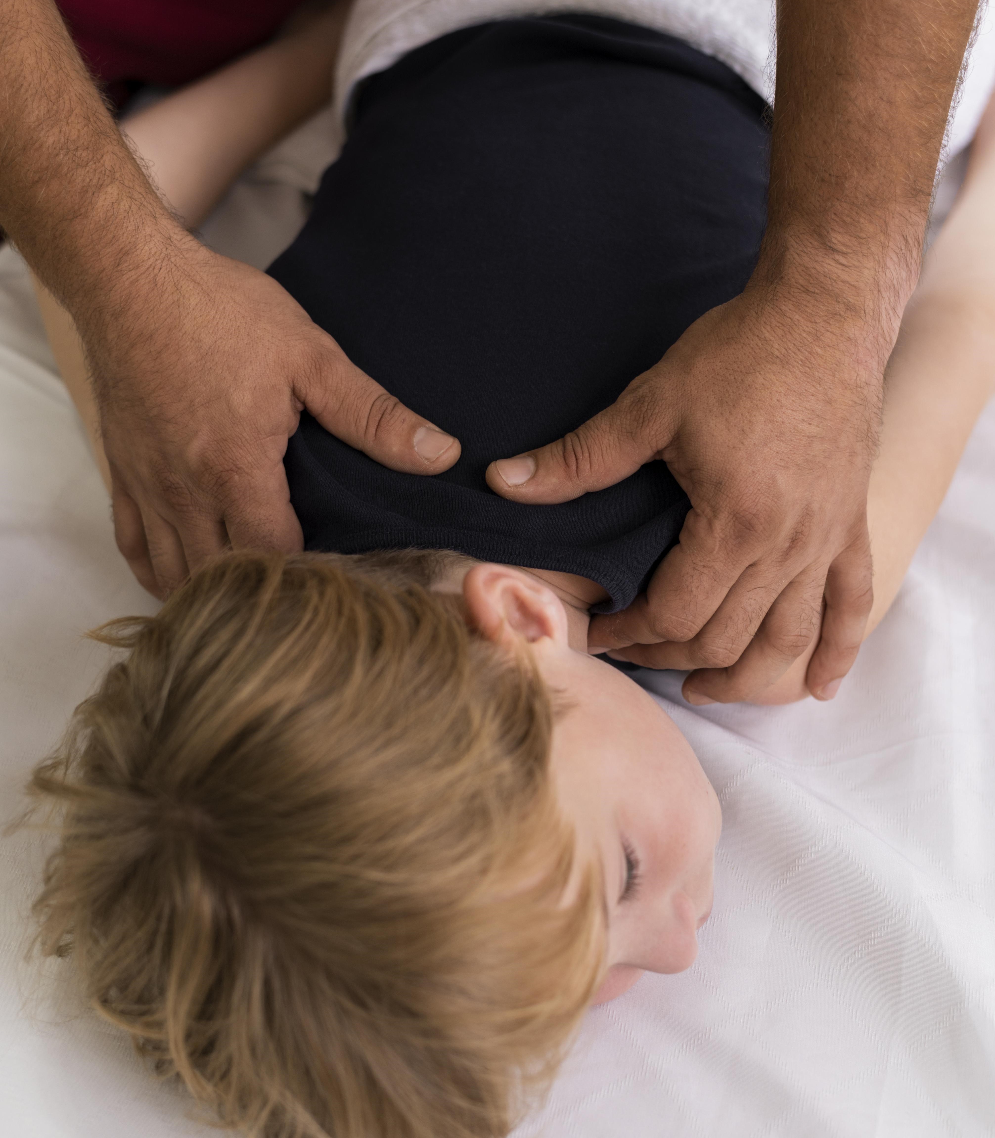 Trattamento osteopatico
